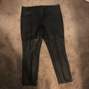 NWT - Loft Faux Leather Leggings - XL